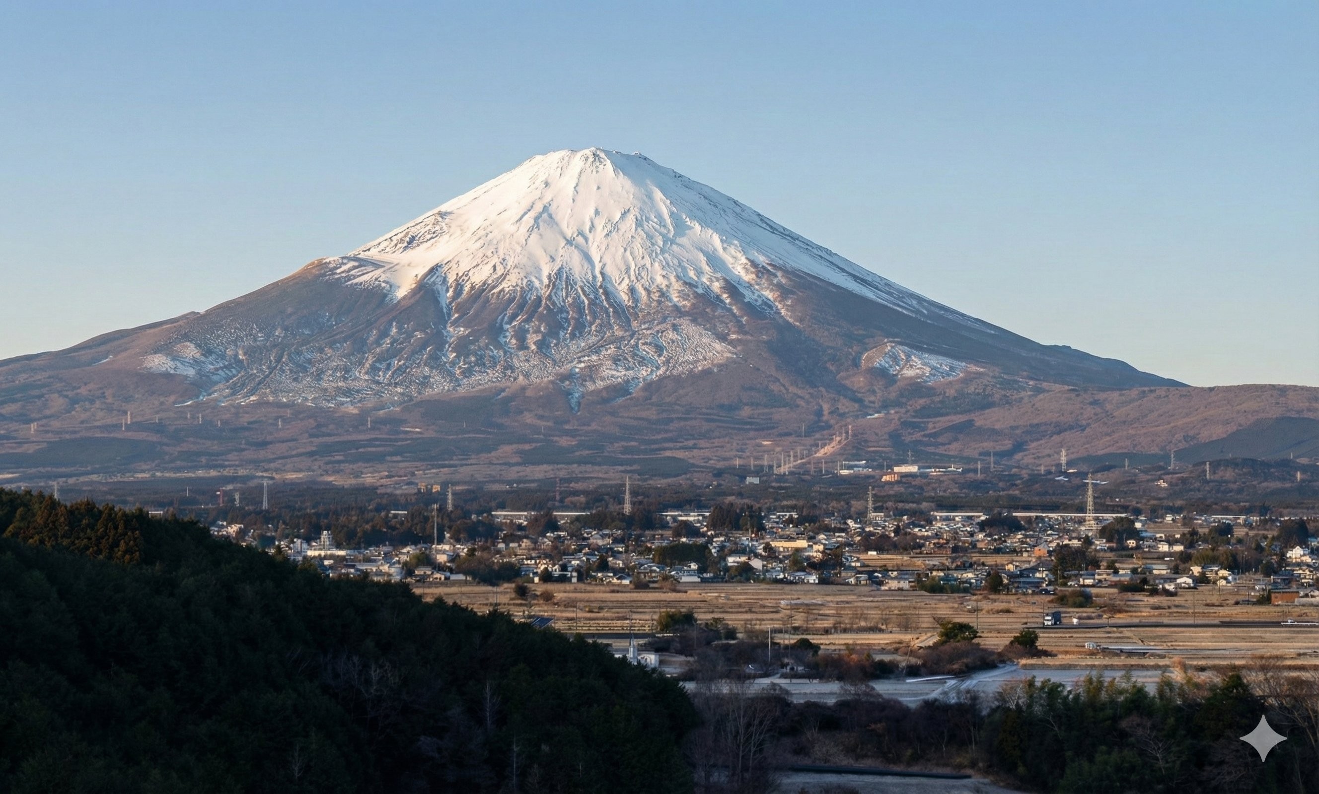 富士山 昼景